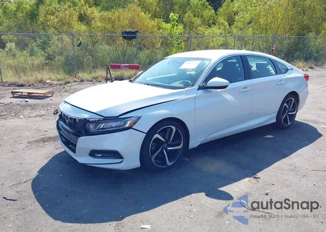 2018 Honda Accord Sport из США, поврежденный, VIN 1HGCV1F34JA255558